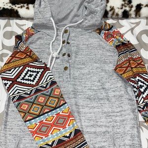 Aztec hoodie